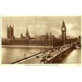 LONDON Houses of Parliament Postcard by Tuck ( L4)