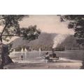 Lady Saying Goodbye Bowness Ferry Nab 1906 Wind...