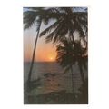 GOA, INDIA used vintage postcard c.1988 =