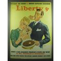 1939 Liberty Apr. 8, 1939 Cover - Dog Eating Ch...
