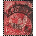 SOUTH AFRICA, George V, red 1913, 1d