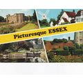 Picturesque Essex Postcard used VGC