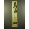 1966 Bally of Switzerland Oxford Shoes Ad - smartly masculine