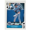 1990 U.S. Playing Card Alan Trammell Ten of Spa...