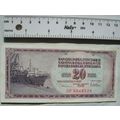 1978 Yugoslavian 20 note