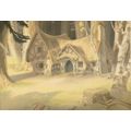Snow White & The Seven Dwarfes Cottage Film Pai...