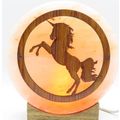 Unicorn Himalayan Salt Lamp USB 13.5 CM Gift Ch...