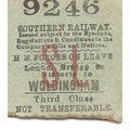 Southern Railway Edmondson Ticket - London Brid...