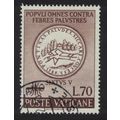 Vatican Malaria Eradication 70L 1962 Canc SG#37...
