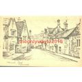 Tibbiwell Street, Painswick, Gloucs, Pencil Ske...