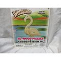 Wooden Flamingo 3D Wood Puzzle Easy To Assemble