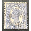 AUSTRALIAN STATES..-queensland SG 234 USED 2d #1