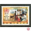 Dominica stamps 1973 - SG 383 - 2c Smallpox inn...