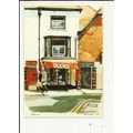 Sussex ARUNDEL BOOKSHOP Art Postcard