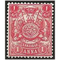 Zanzibar 1904 SG211 1a Rose-Red Mounted Mint. ..