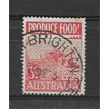 Australia.SG259 3 1/2d Wheat (Scarlet).Fine Use...