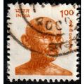 India 1991 Mahatma Gandhi 1.00R Used Stamp,.