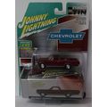 JOHNNY LIGHTNING 1966 CHEVY EL CAMINO .. brown ...
