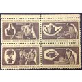 US Stamp #1456-59 mint: 1972 8c Colonial Americ...