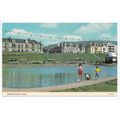 Boating Pond Largs Ayrshire Postcard 0143