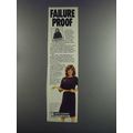 1982 Nutri/System Weight Loss Ad - Failure Proof