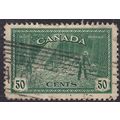 Canada 1946 - 47 KGV1 50ct Green Peace Re Conve...