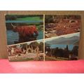 multiview, PERTHSHIRE county... used postcard b...