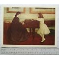 Whistler Plate I At the Piano