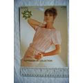 Vintage: Sirdar 7109 top, Souffle DK, 30-40 inc...