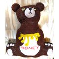 Honey Bear! Brown - Amigurumi Style - Plush Cro...