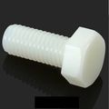 M5 NYLON PLASTIC HEX HEAD FULLY THREADED SET SC...