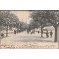 Promenade, Schweizerhof, Luzern, 1905 - Goetz AK