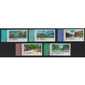 Taiwan Yangtze River 5v Margins 1993 MNH SG#212...