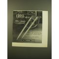 1961 A.T. Cross Pens and Pencils Advertisement ...