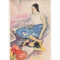 Paul Gauguin Bucheim Kunstkarte Rare Painting P...