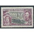 Southern Rhodesia 1937 SG3 6d Black & Purple Co...