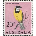 AUSTRALIA, BIRD, Golden Whistler, pink 1966, 20c