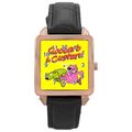 Roobarb And Custard Rose Gold Tone Square Watch...