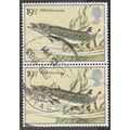 1983 British River Fish, 19,1/2p Northern Pike,...