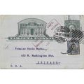 Chile Postal Sta. 1917, Uprated Valparaiso to C...
