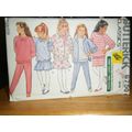 Butterick 6750 Girl's Jacket, Top, Skirt & Pant...