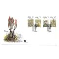 SthAfrica.Venda.Aloes set of 4.First Day Cover....