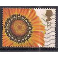 GB 1997 QE2 1st Greetings Flowers 'Gazania'used...