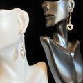 Dolphin Design Dangle Earrings Zinc Alloy #578