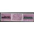 1982 Michel 1214/1225 - fine used (o) - strip w...