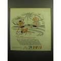 1957 BWIA Airways Ad - Vicki says: Island hop the Viscount way