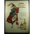 1957 Dewar's Scotch Ad - Traditional Tartan of Clan Bruce
