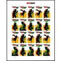 Hip Hop Sheet of 20 Current Rate Stamps Scott 5...
