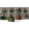 Tare Panda Figurine Set