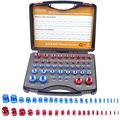 44Pcs Nut and Bolt Thread Checker, 23 Inch & 21...
